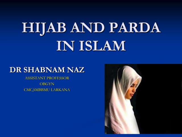 Hijab and parda in islam