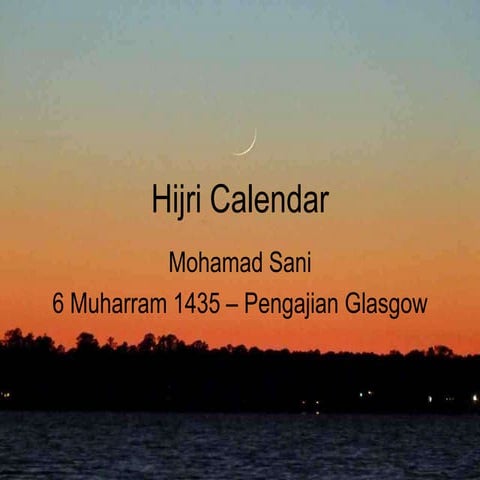 Hijri Calendar, Virtues of Muharram and 'Ashura' Fasting