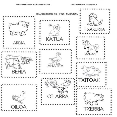 HILABETERO HAMAR HITZ - MAIATZA