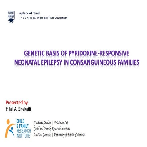 Uncovering novel candidate genes for pyridoxine-responsive epilepsy in a cons...