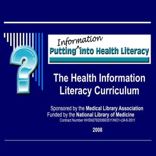 Health Information Literacy
