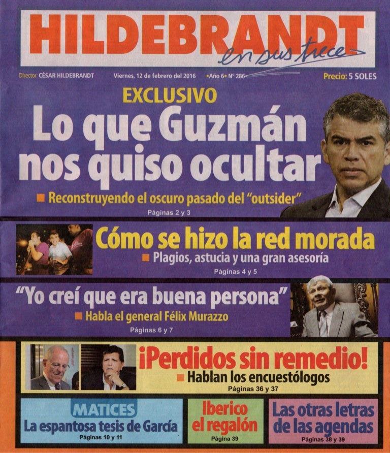 Hildebrandt en sus trece 286