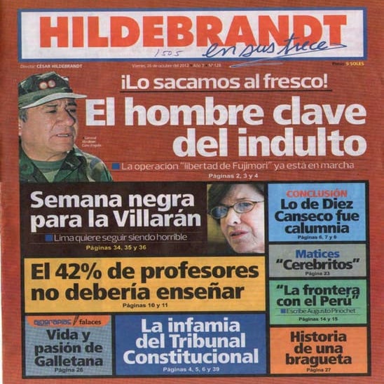 Hildebrandt en sus trece 128