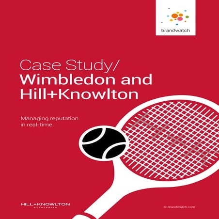 Wimbledon and Hill+Knowlton 
