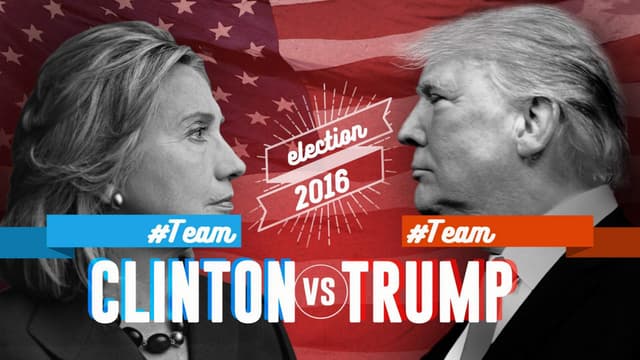 #TeamClinton vs. #TeamTrump #Election2016
