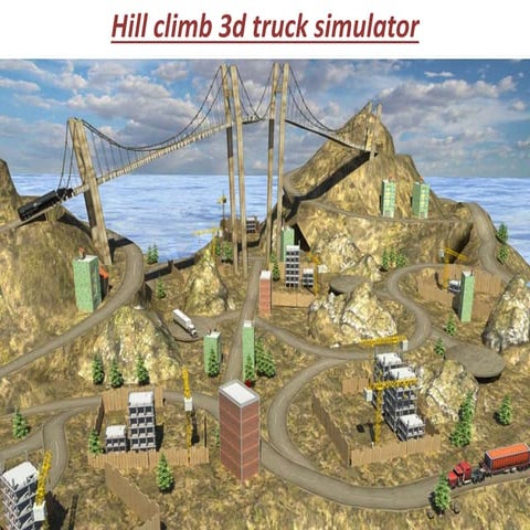 Hill climb 3d truck simulator