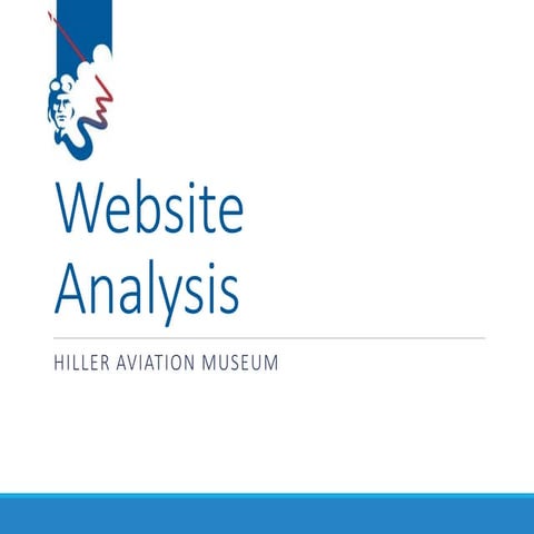 Website Analysis - Why Update? - Hiller Museum
