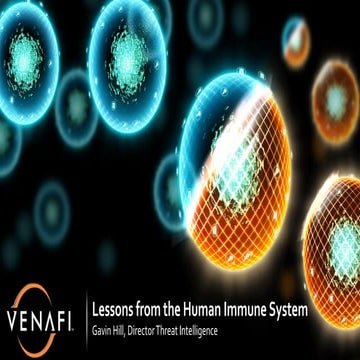 Gavin Hill - Lessons From the Human Immune System