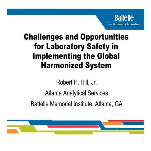 Global Harmonization And Labs