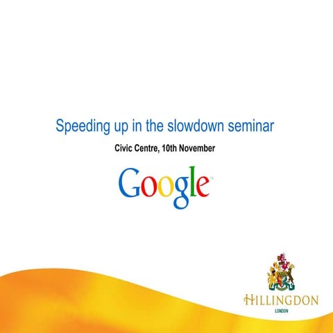 Hillingdon Council business initiative, launched in association with Google