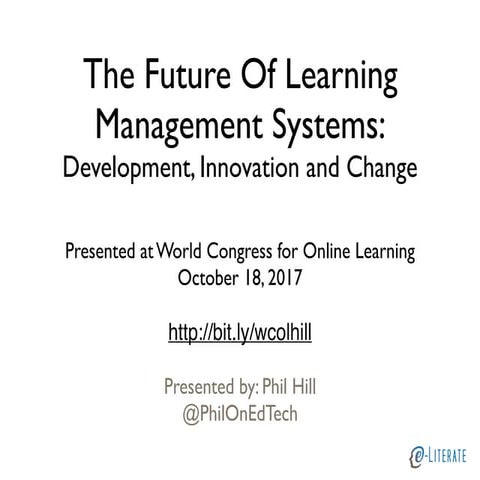 Hill slides world congress session 20171018