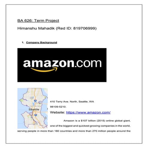 A look at the market leader and giant "Amazon AWS