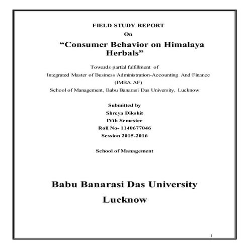 Himlaya herbals  shreya