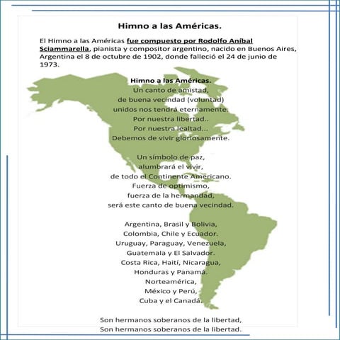 Himno a las Americas