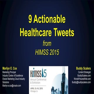 9 Actionable Healthcare Tweets from...