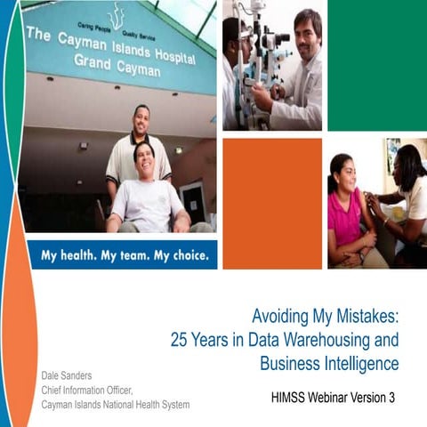 HIMSS National Data Warehousing Webinar