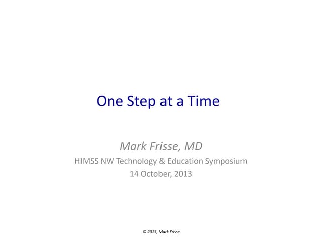 Frisse  - One Step at a Time