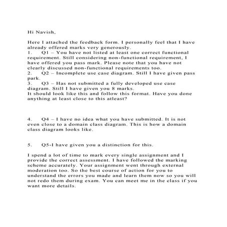 Hi Navish,Here I attached the feedback form. I personally feel.docx