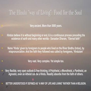 The Hindu Faith: A Primer