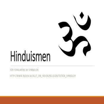 Hinduismen högstadiet 9_b