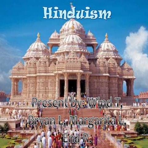 Hinduism group powerpoint