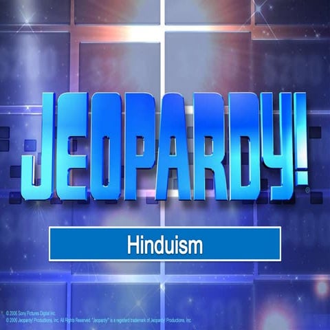 Hinduism jeopardy[1]