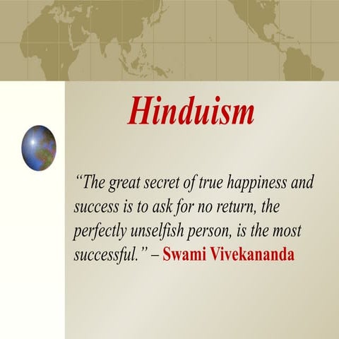 Hinduism presentation