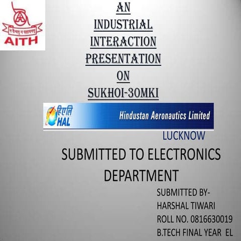 Hindustan aeronautics limited ppt on fuel tank | PPTX