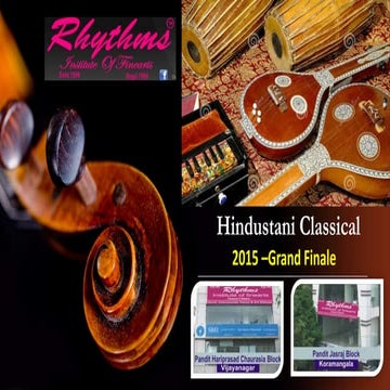 Rhythms Institute-Hindustani Classical Music
