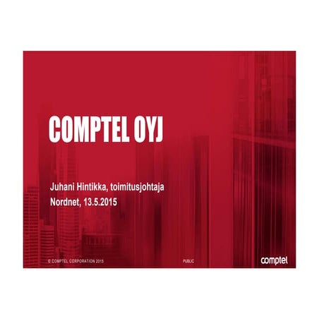 Nordnetin aamiaistilaisuus 13.5.2015