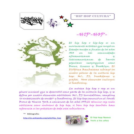 historia del hip hop | PPTX