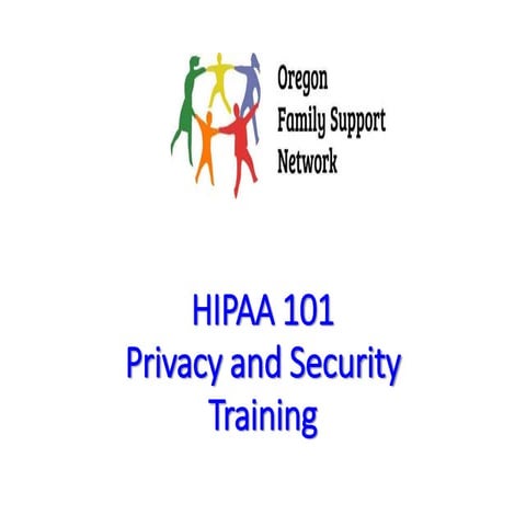Hipaa101 training2020