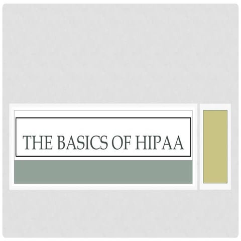 Hipaa basics pp2