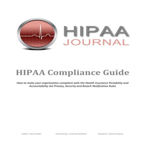 Hipaa journal com - HIPAA compliance guide