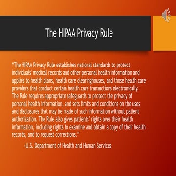 Hipaa slideshare ppt