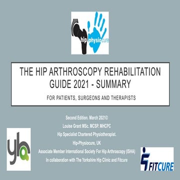 Physiotherapy Rehab After Total Hip Replacement | PPTX