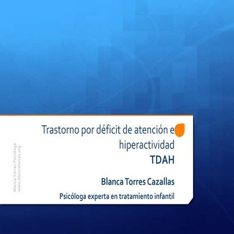 Charla divulgativa sobre Hiperactividad orientada a padres
