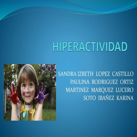 Hiperactividad
