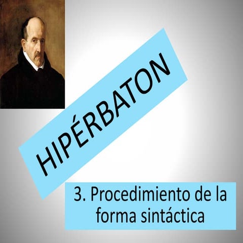 Hiperbaton | PPTX