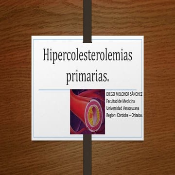 Hipercolesterolemias primarias