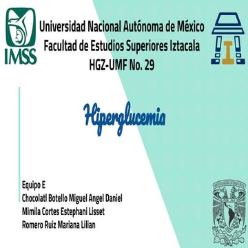 Hiperglucemia