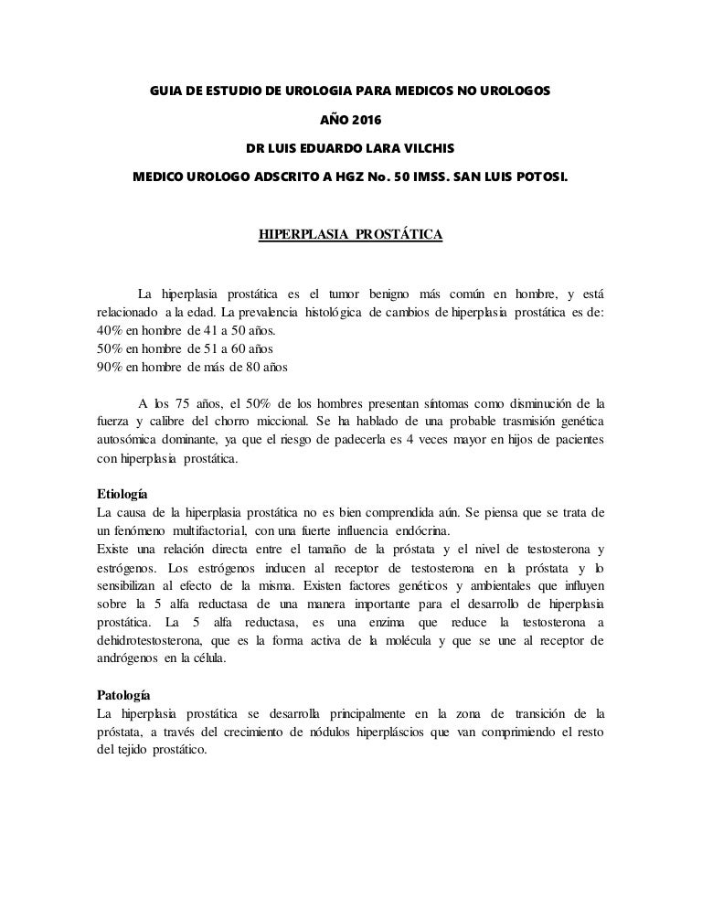 hombre de tamaño de próstata 60 años