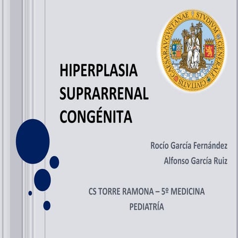 Hiperplasia suprarrenal congenita