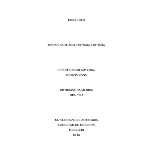 Hipertensión arterial 