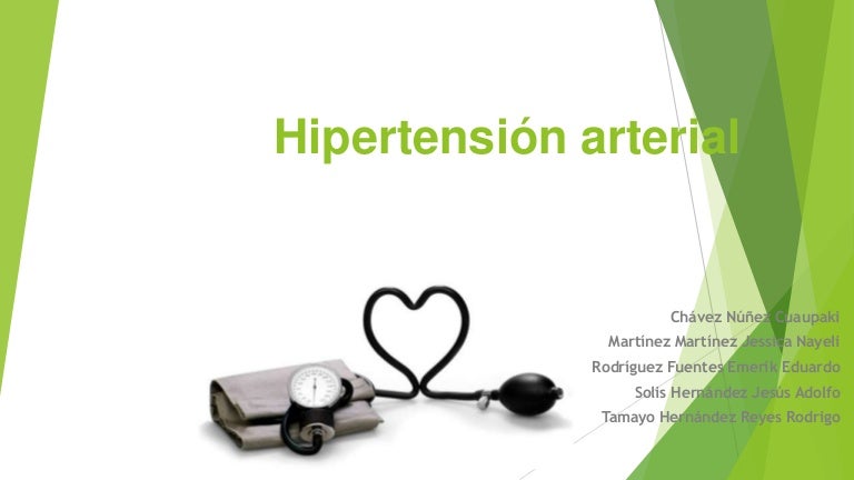 Presentación de powerpoint de hipertensión