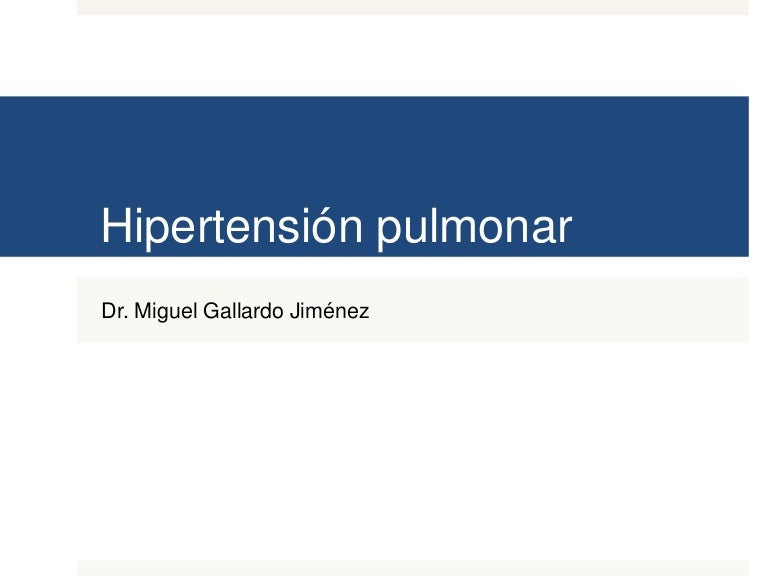 Es la hipertensión pulmonar permanente