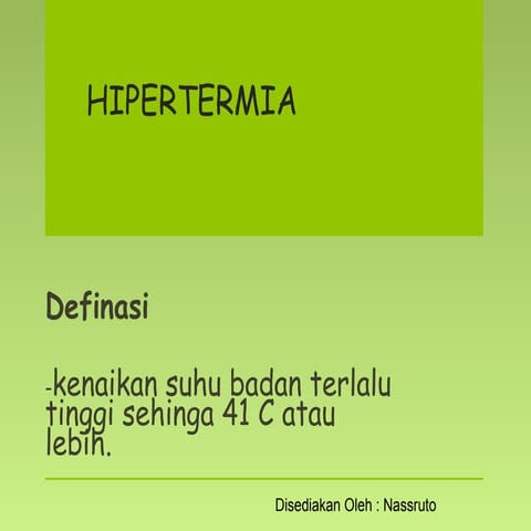 HIPERTERMIA
