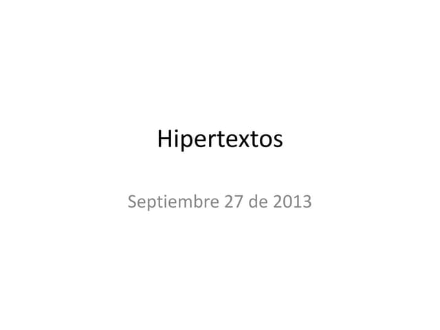 Hipertextos 27sept2013