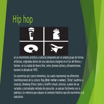 HISTORIA DEL HIP HOP | PDF