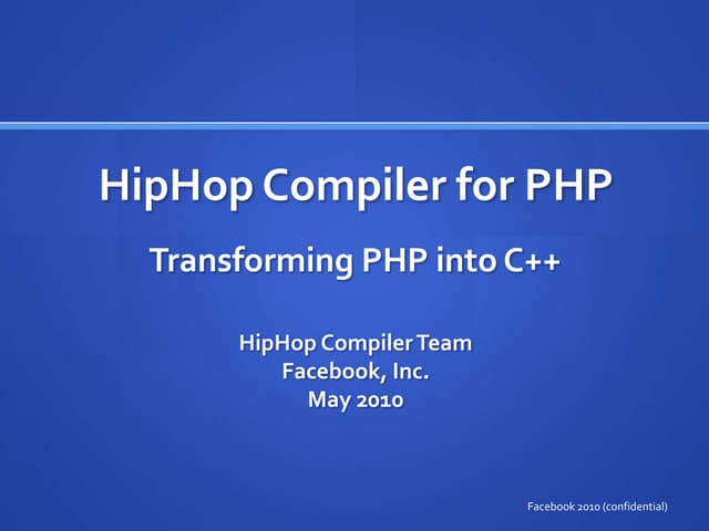 Hiphop php